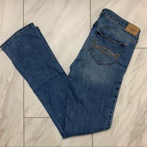Abercrombie & Fitch Skinny Bootcut Blue Jeans Size 6R